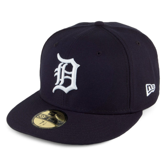 New Era 59FIFTY Detroit Tigers Baseball Cap - MLB On Field AC Perf - Marineblau