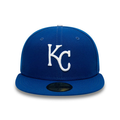 New Era 59FIFTY Kansas City Royals Baseball Cap - MLB On Field AC Perf - Königsblau