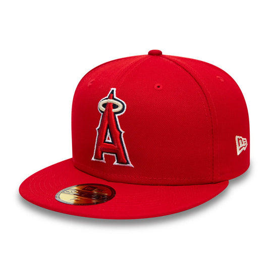 New Era 59FIFTY Los Angeles Angels Baseball Cap - MLB On Field AC Perf - Rot