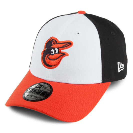 New Era 9FORTY Baltimore Orioles Baseball Cap - League - Weiß-Orange