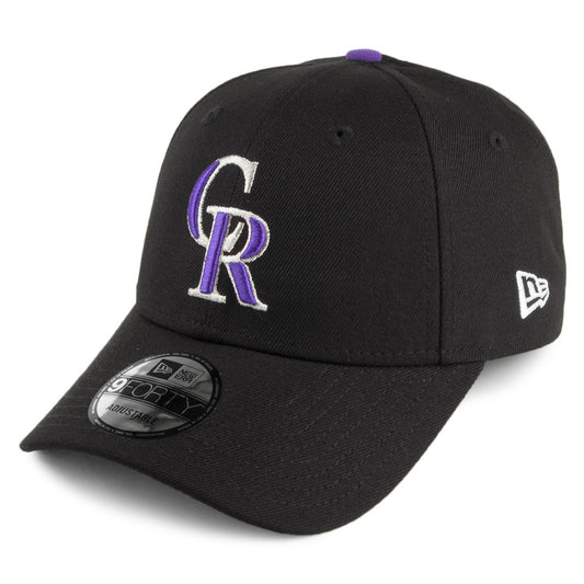 New Era 9FORTY Colorado Rockies Baseball Cap - League - Schwarz