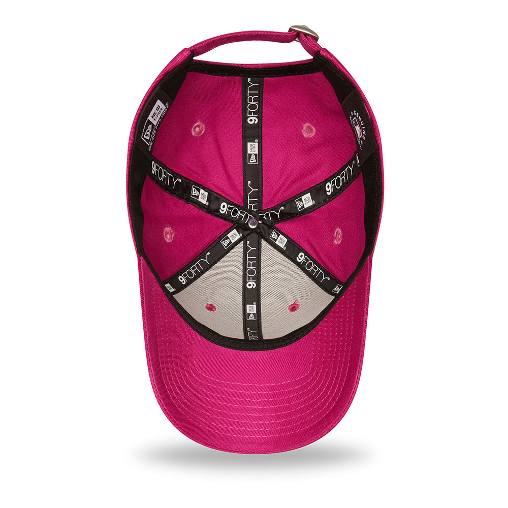 New Era Damen 9FORTY II L.A. Dodgers Baseball Cap - MLB Camo Infill - Rosa-Tarnfarben