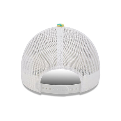 New Era A-Frame New York Yankees Trucker Cap - MLB Camo Pack - Türkis-Weiß