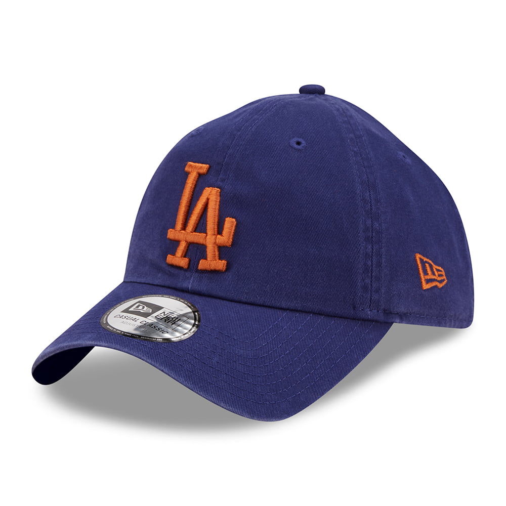 New Era 9TWENTY L.A. Dodgers Baseball Cap - MLB League Essential Casual Classic - Königsblau-Toffee