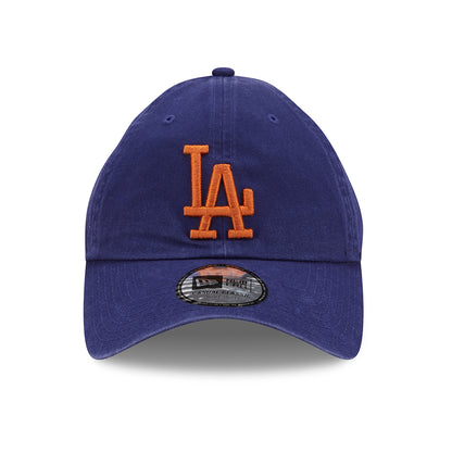 New Era 9TWENTY L.A. Dodgers Baseball Cap - MLB League Essential Casual Classic - Königsblau-Toffee