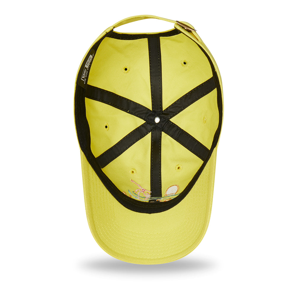 New Era 9TWENTY California Baseball Cap - Script Casual Classic - Gelb