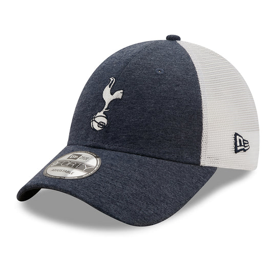 New Era 9FORTY Tottenham Hotspur F.C. Trucker Cap - Jersey - Marineblau-Weiß