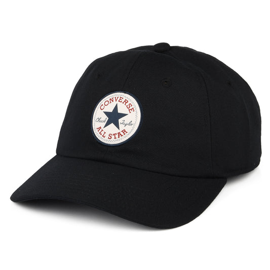 Converse Chuck Taylor All Star Patch Baseball Cap - Schwarz