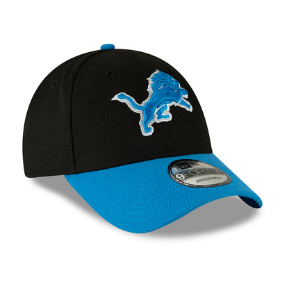 New Era 9FORTY Detroit Lions Baseball Cap - NFL The League - Schwarz-Blau