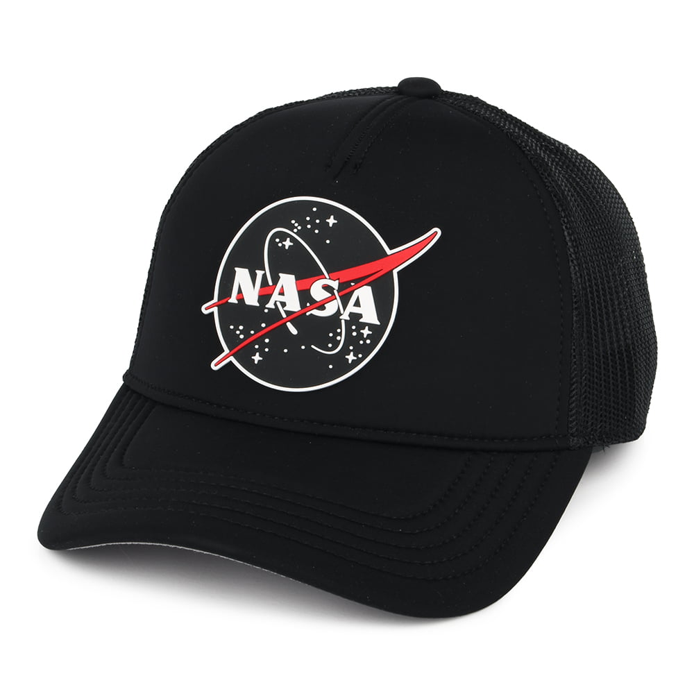 NASA Riptide Valin Trucker Cap - Schwarz
