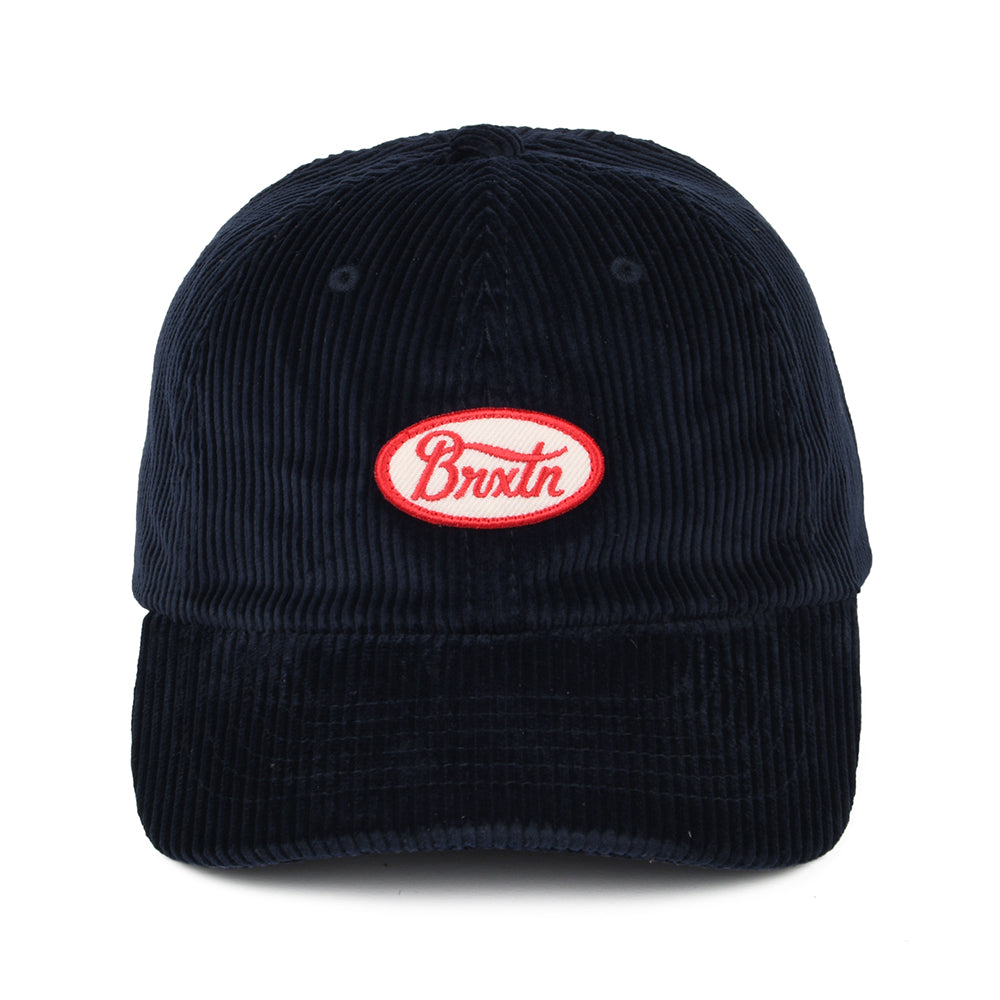 Brixton Parsons LP Kord Baseball Cap - Marineblau