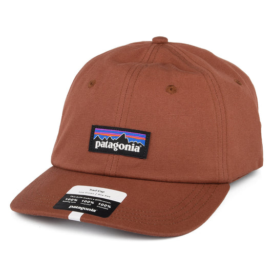 Patagonia P-6 Label Trad Baseball Cap aus organischer Baumwolle - Terrakotta