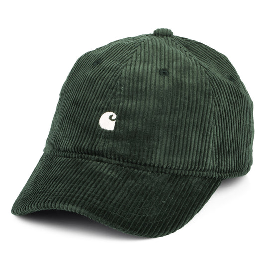 Carhartt WIP Harlem Kord Baseball Cap - Helles Waldgrün