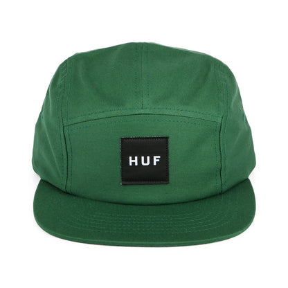 HUF Essentials Box Logo 5 Paneelen Cap - Waldgrün