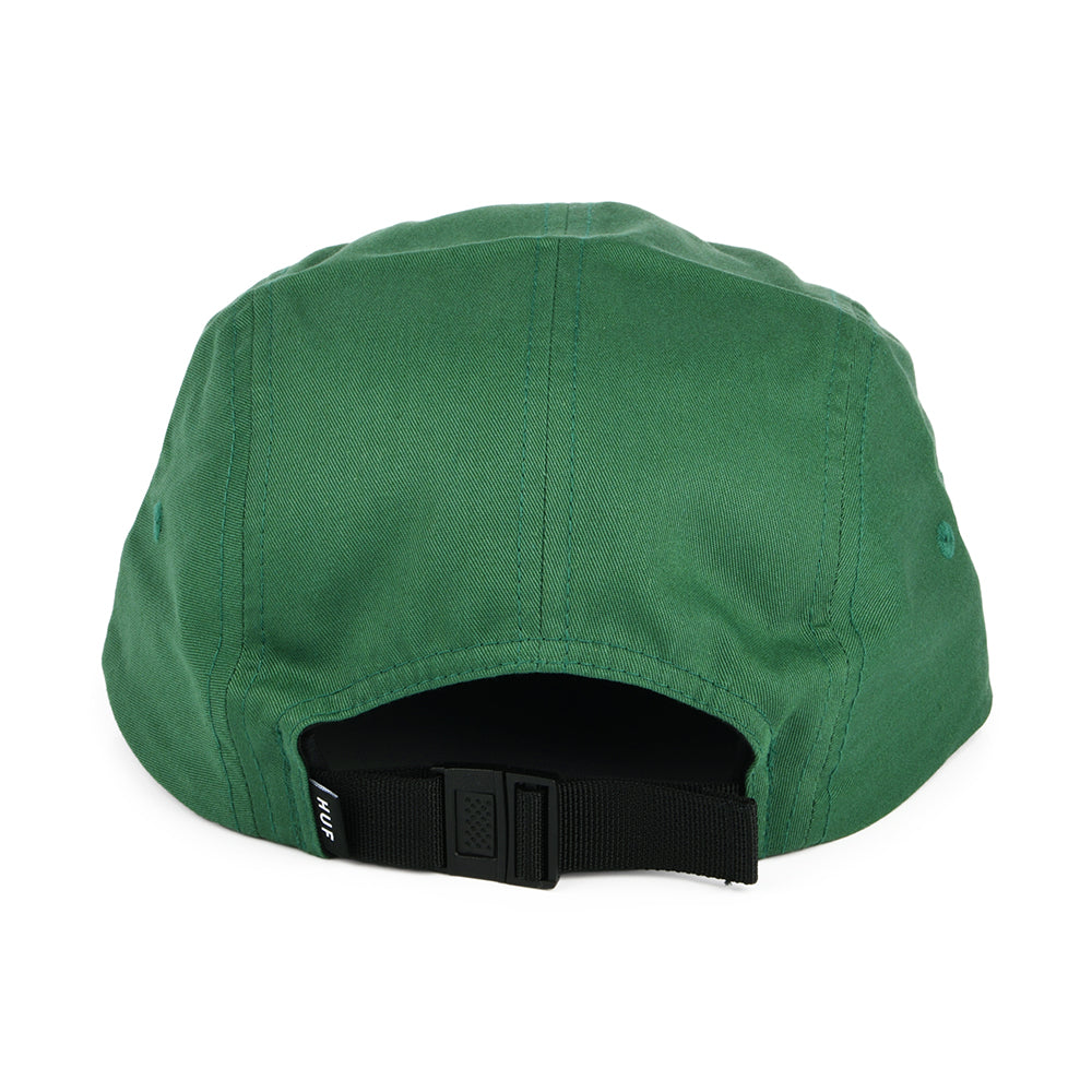 HUF Essentials Box Logo 5 Paneelen Cap - Waldgrün