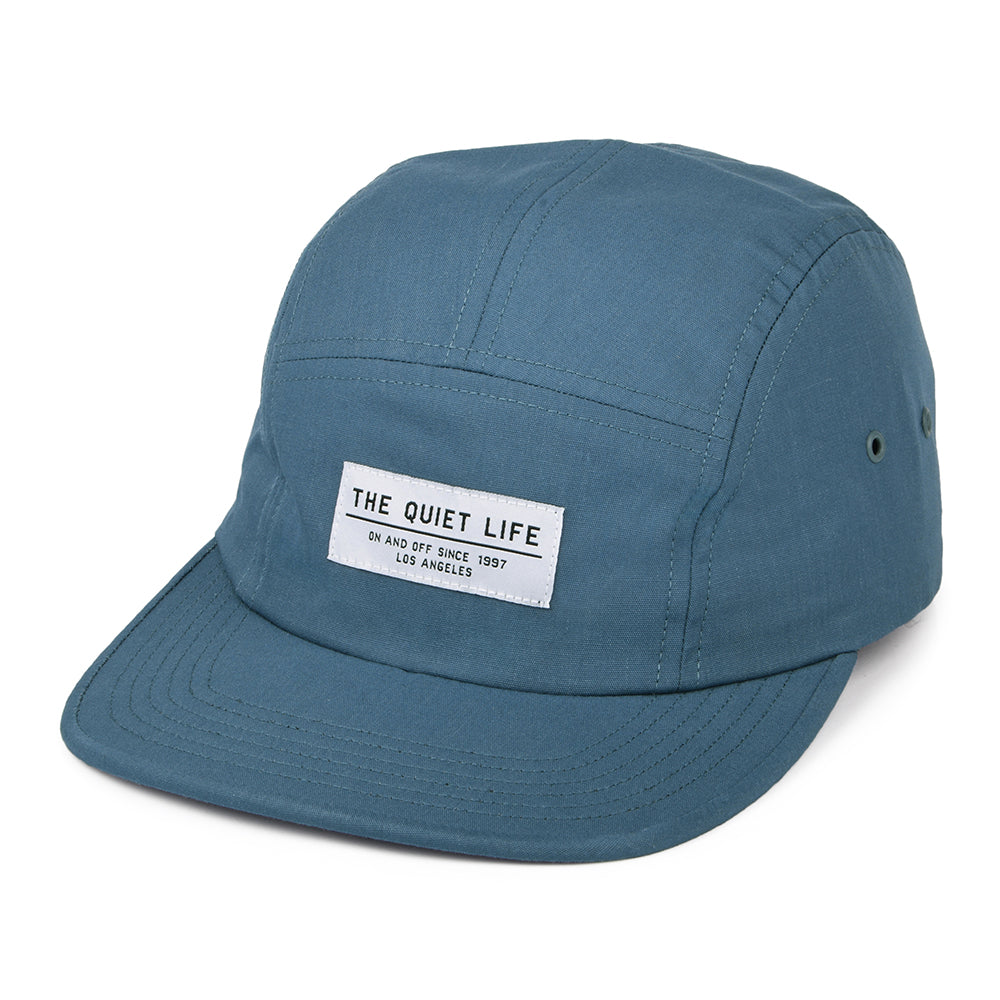 The Quiet Life Foundation 5 Paneelen Cap - Mittelblau