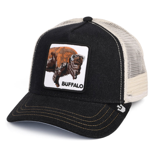 Goorin Buffalo Trucker Cap - Schwarz