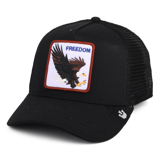 Goorin Freedom Eagle Trucker Cap - Schwarz