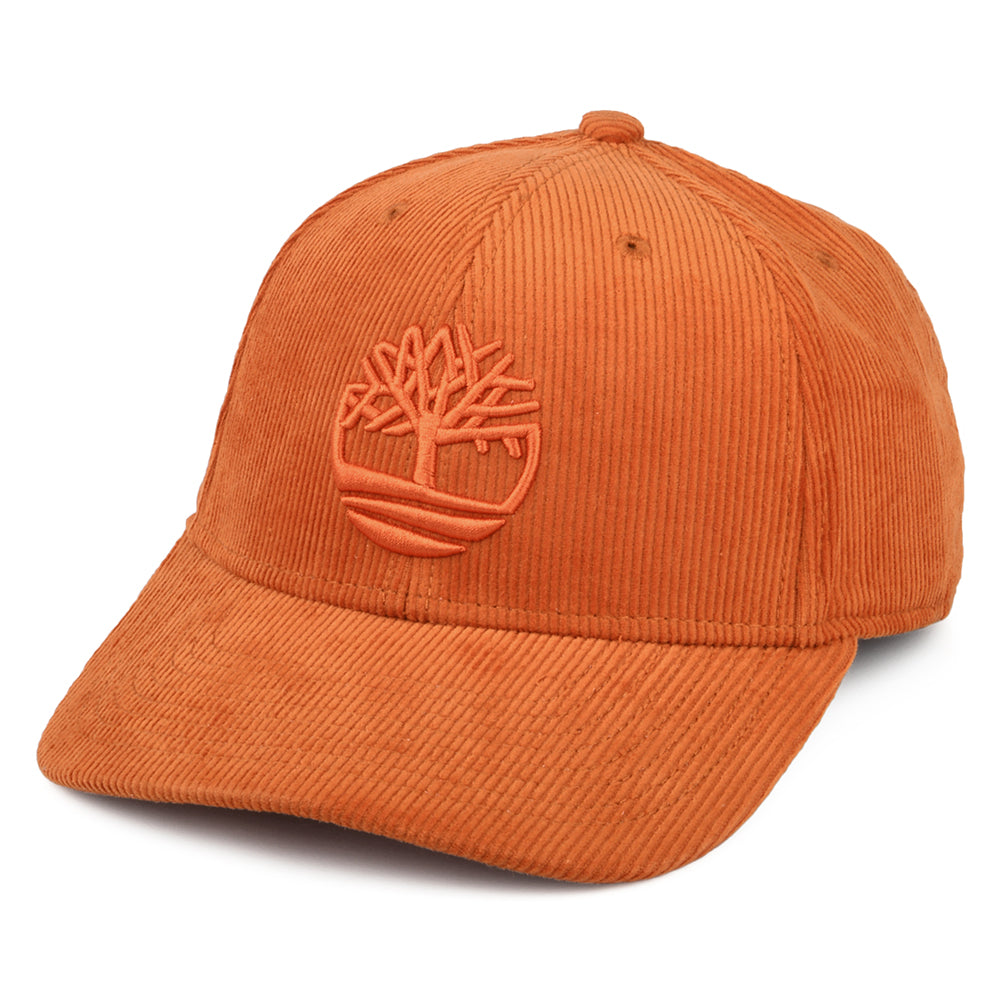 Timberland Logo Kord Baseball Cap - Rostrot