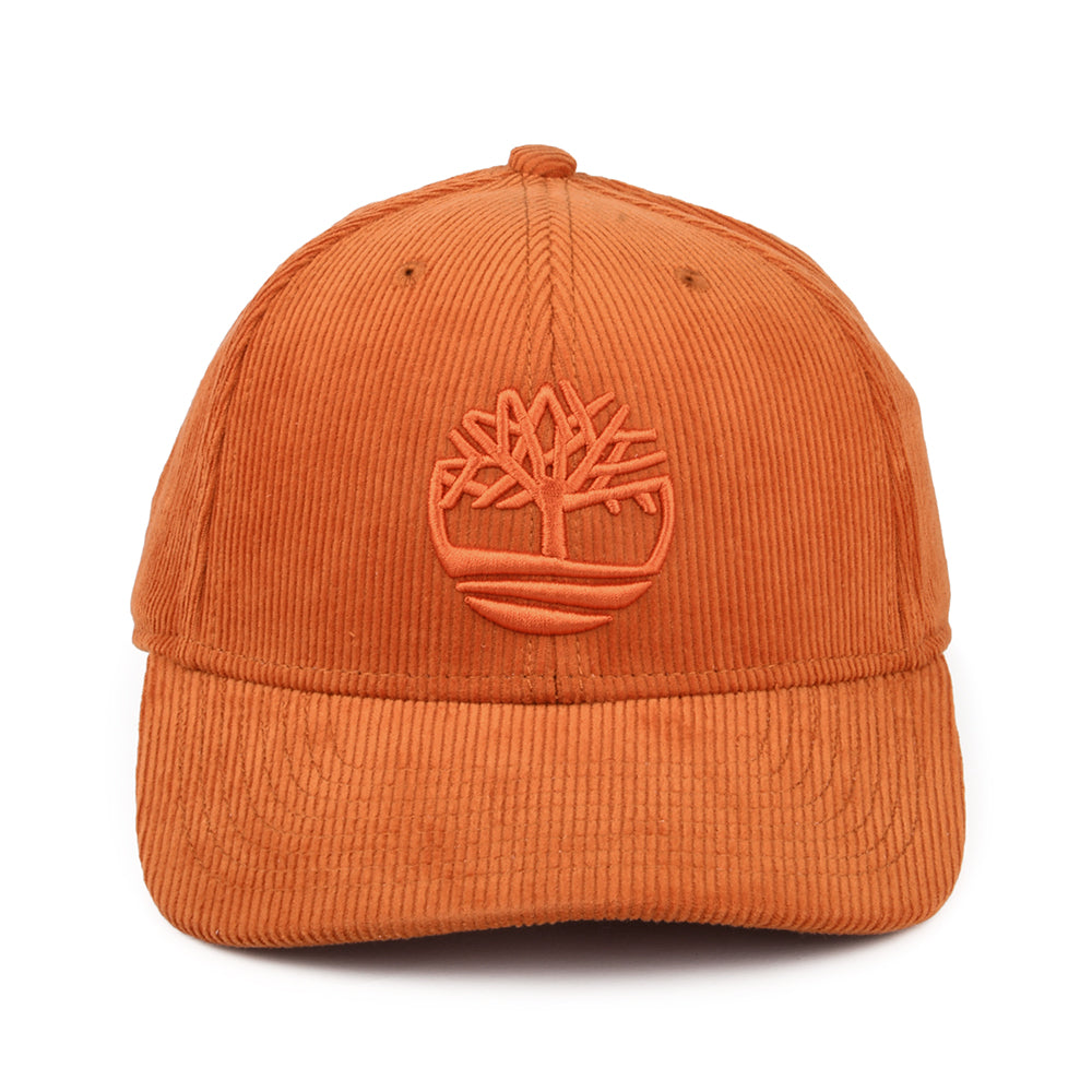Timberland Logo Kord Baseball Cap - Rostrot