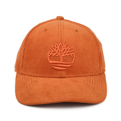 Timberland Logo Kord Baseball Cap - Rostrot
