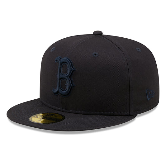 New Era 59FIFTY Boston Red Sox Baseball Cap - MLB League Essential II - Marineblau