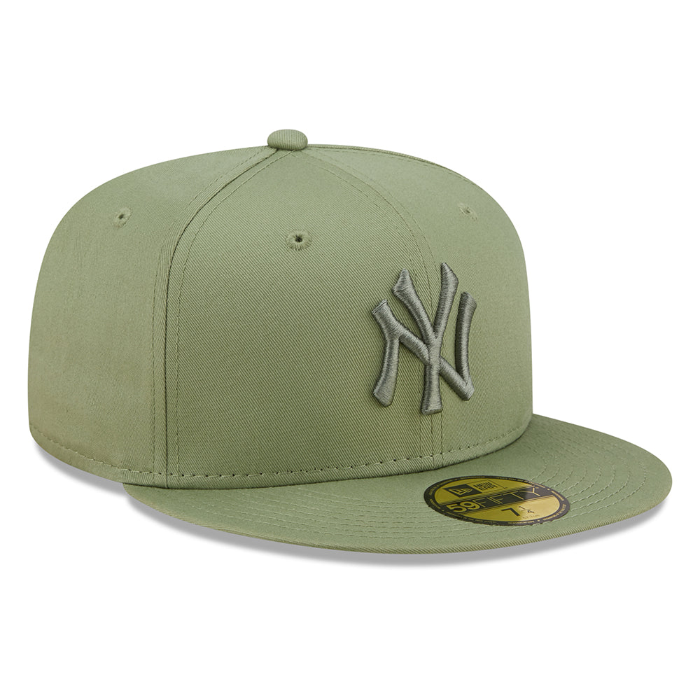 New Era 59FIFTY New York Yankees Baseball Cap - MLB League Essential II - Jadegrün