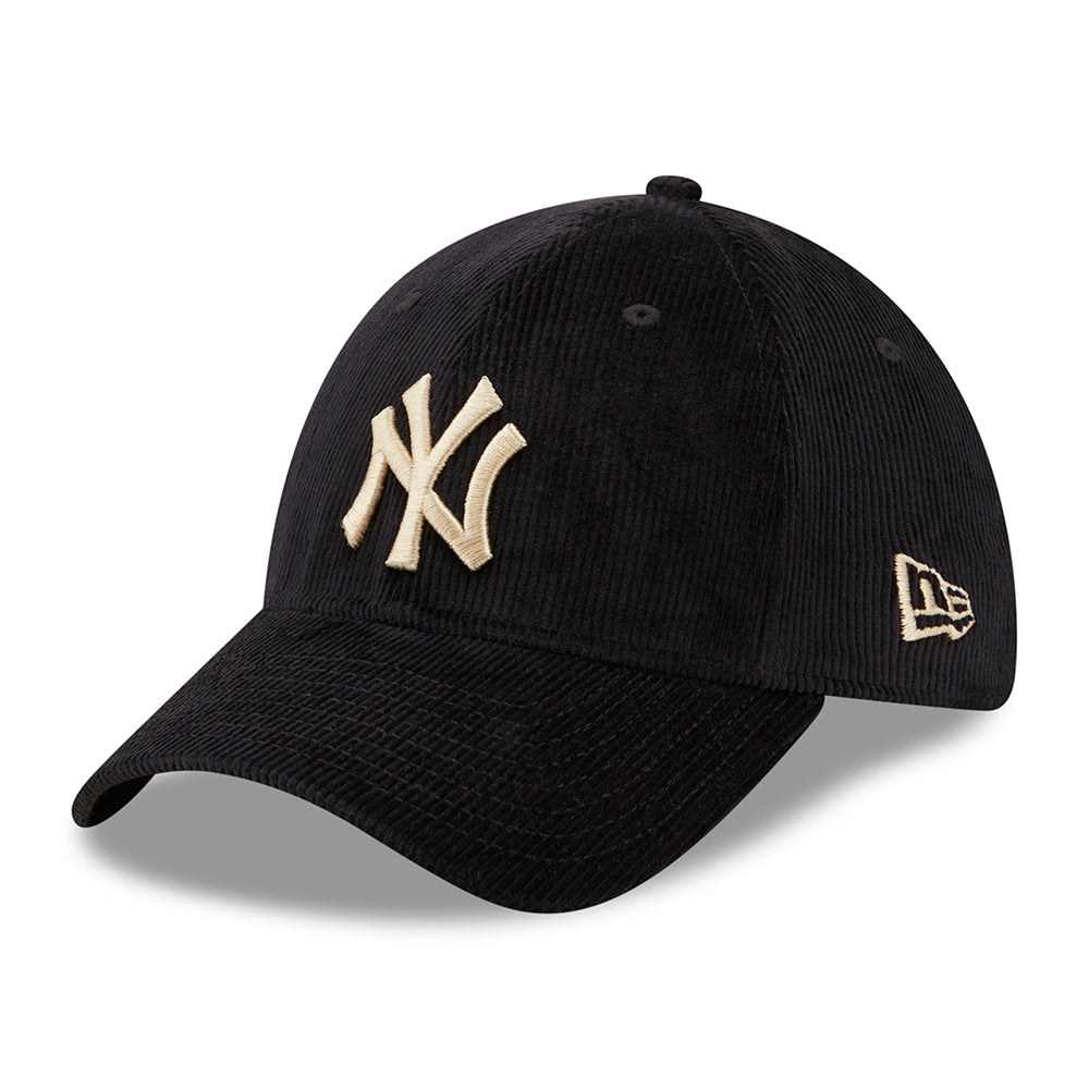 New Era 39THIRTY New York Yankees Baseball Cap - MLB Corduroy - Marineblau