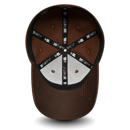 New Era 39THIRTY New York Yankees Baseball Cap - MLB Corduroy - Braun