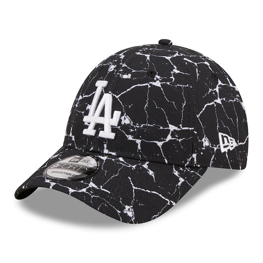 New Era 9FORTY L.A. Dodgers Baseball Cap - MLB Marble - Schwarz