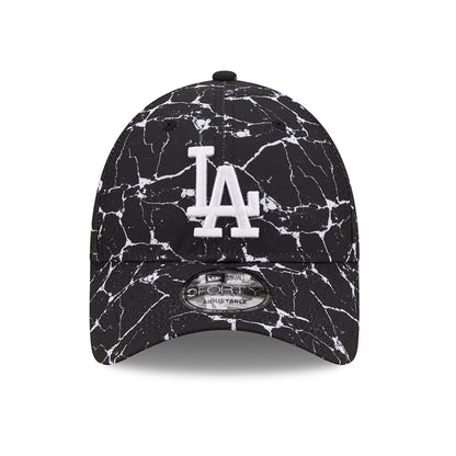New Era 9FORTY L.A. Dodgers Baseball Cap - MLB Marble - Schwarz