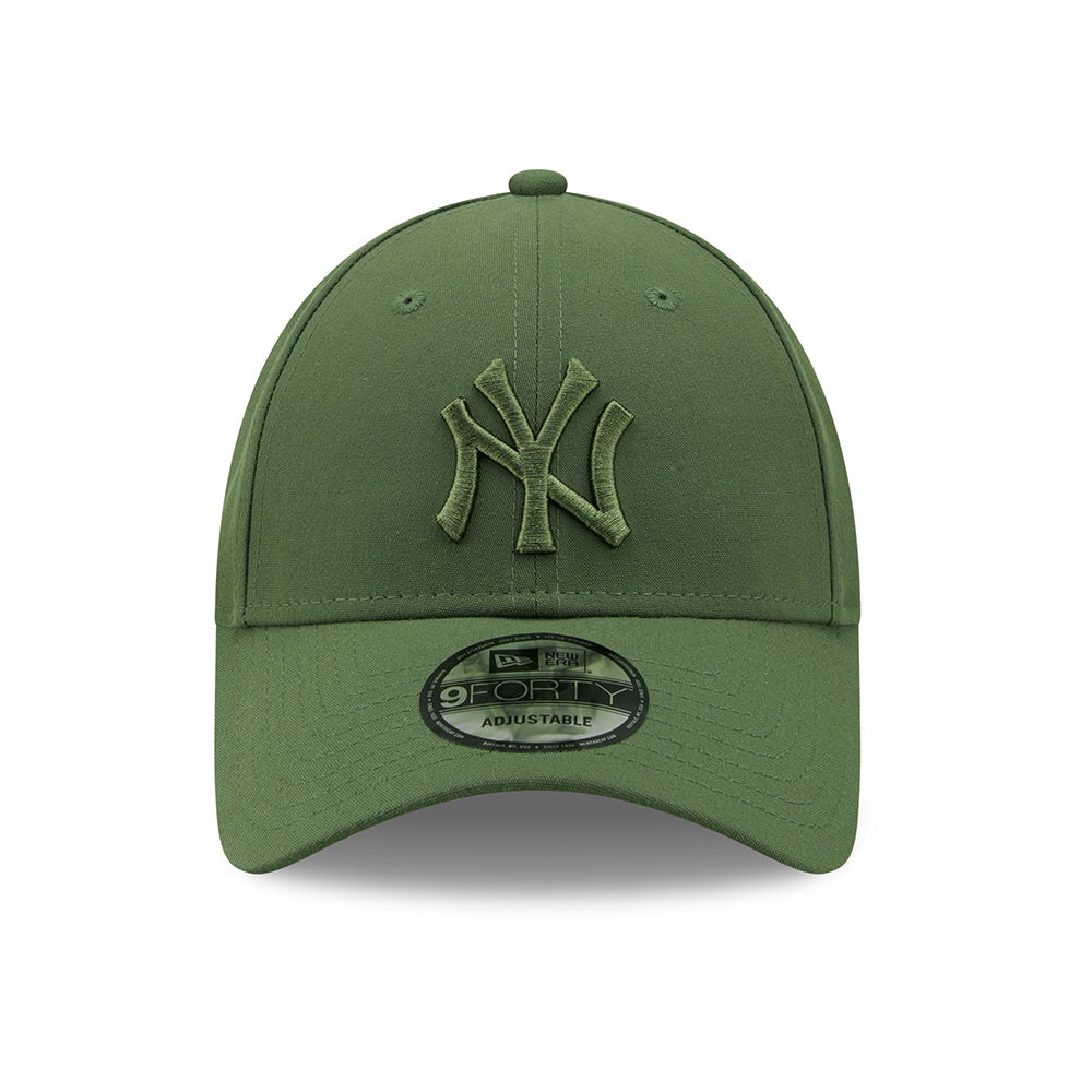 New Era 9FORTY New York Yankees Snapback Cap - MLB Tonal Repreve - Olivgrün