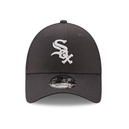 New Era 9FORTY Chicago White Sox Baseball Cap - MLB League Essential II - Graphitgrau-Weiß