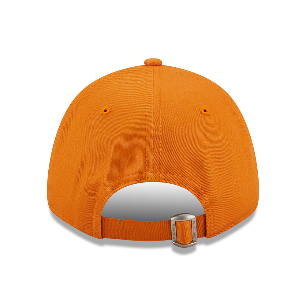 New Era 9FORTY L.A. Dodgers Baseball Cap - MLB League Essential - Orange-Weiß