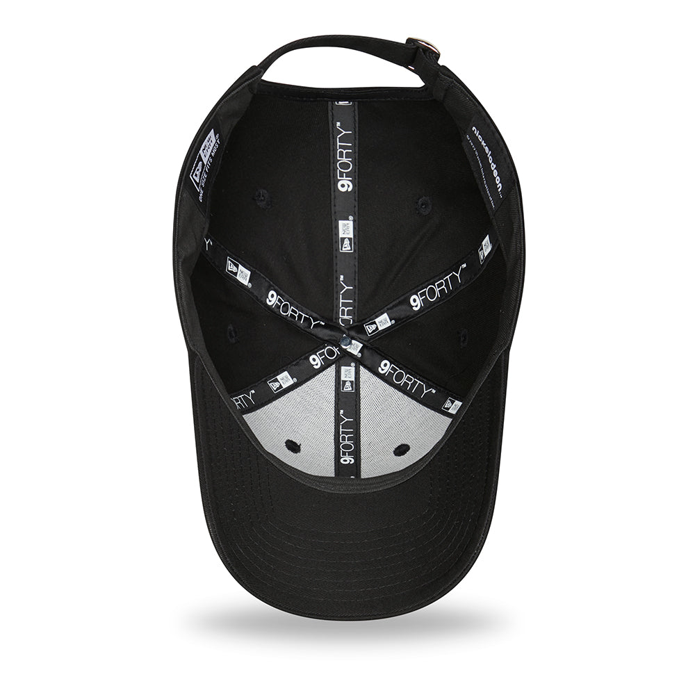 New Era 9FORTY Stimpy Baseball Cap - Nickelodeon Character - Schwarz