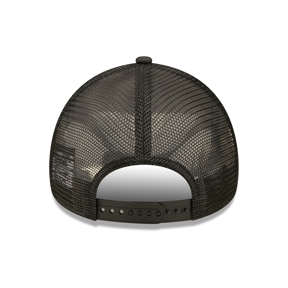 New Era 9FORTY A-Frame L.A. Lakers Trucker Cap - NBA Tonal Black - Schwarz