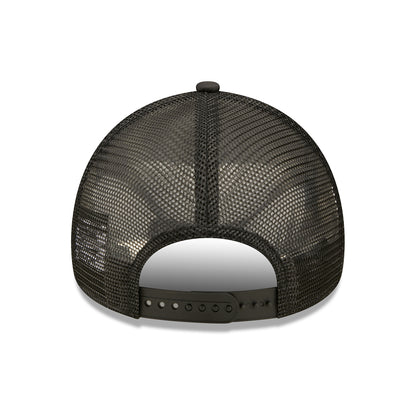 New Era 9FORTY A-Frame L.A. Lakers Trucker Cap - NBA Tonal Black - Schwarz