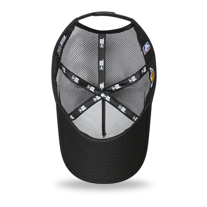 New Era 9FORTY A-Frame L.A. Lakers Trucker Cap - NBA Tonal Black - Schwarz