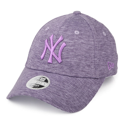 New Era Damen 9FORTY New York Yankees Baseball Cap - MLB Jersey - Lavendel