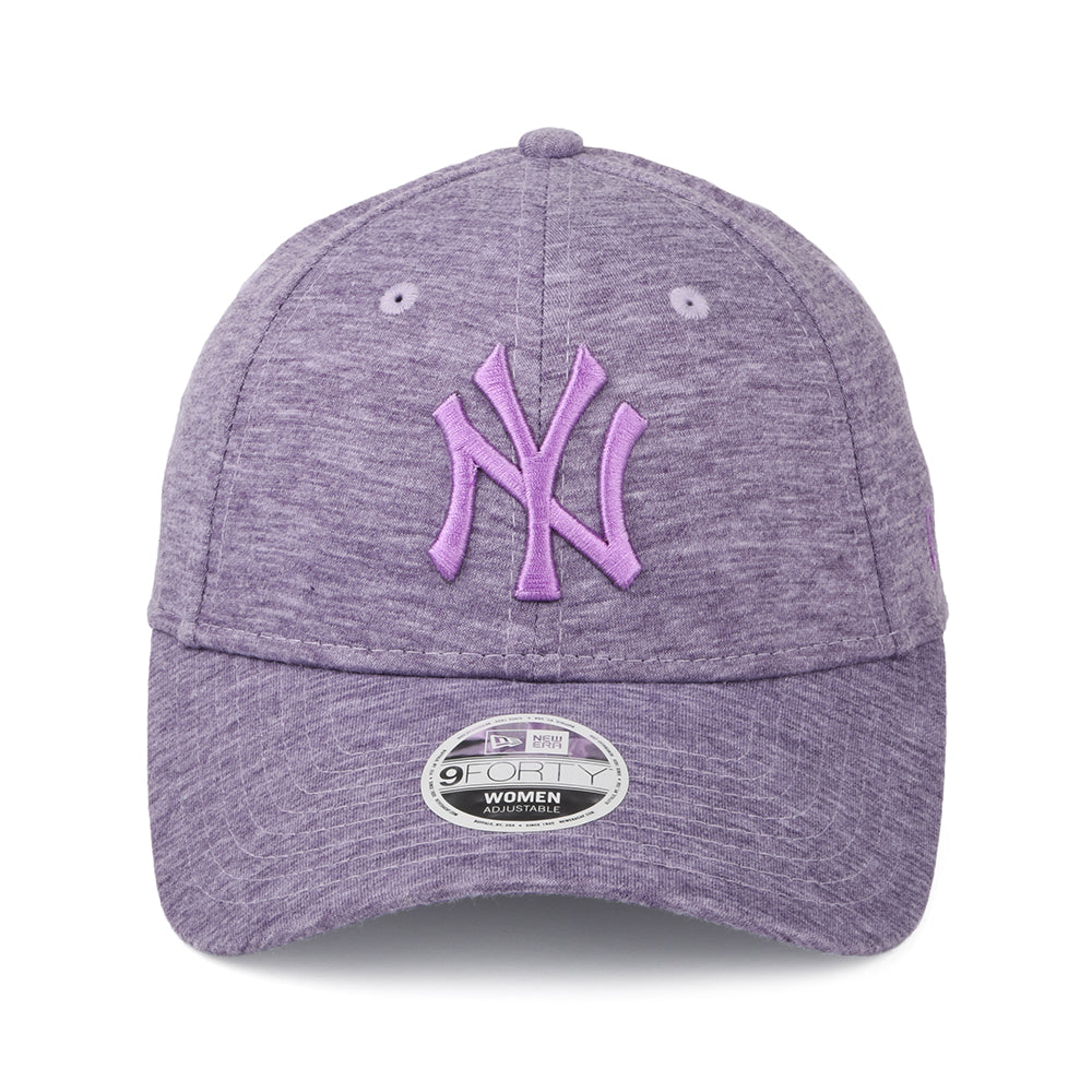 New Era Damen 9FORTY New York Yankees Baseball Cap - MLB Jersey - Lavendel