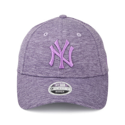 New Era Damen 9FORTY New York Yankees Baseball Cap - MLB Jersey - Lavendel