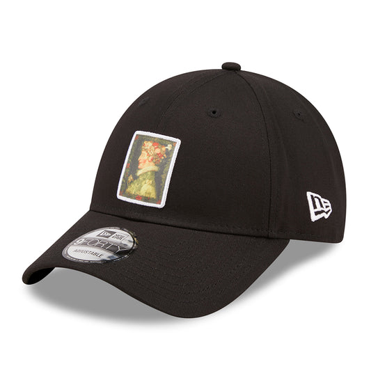 New Era 9FORTY 4 Seasons Baseball Cap - Le Louvre Patch - Schwarz