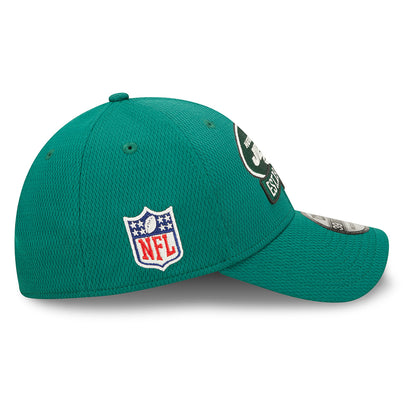 New Era 39THIRTY New York Jets Baseball Cap - NFL Sideline On Field - Grün