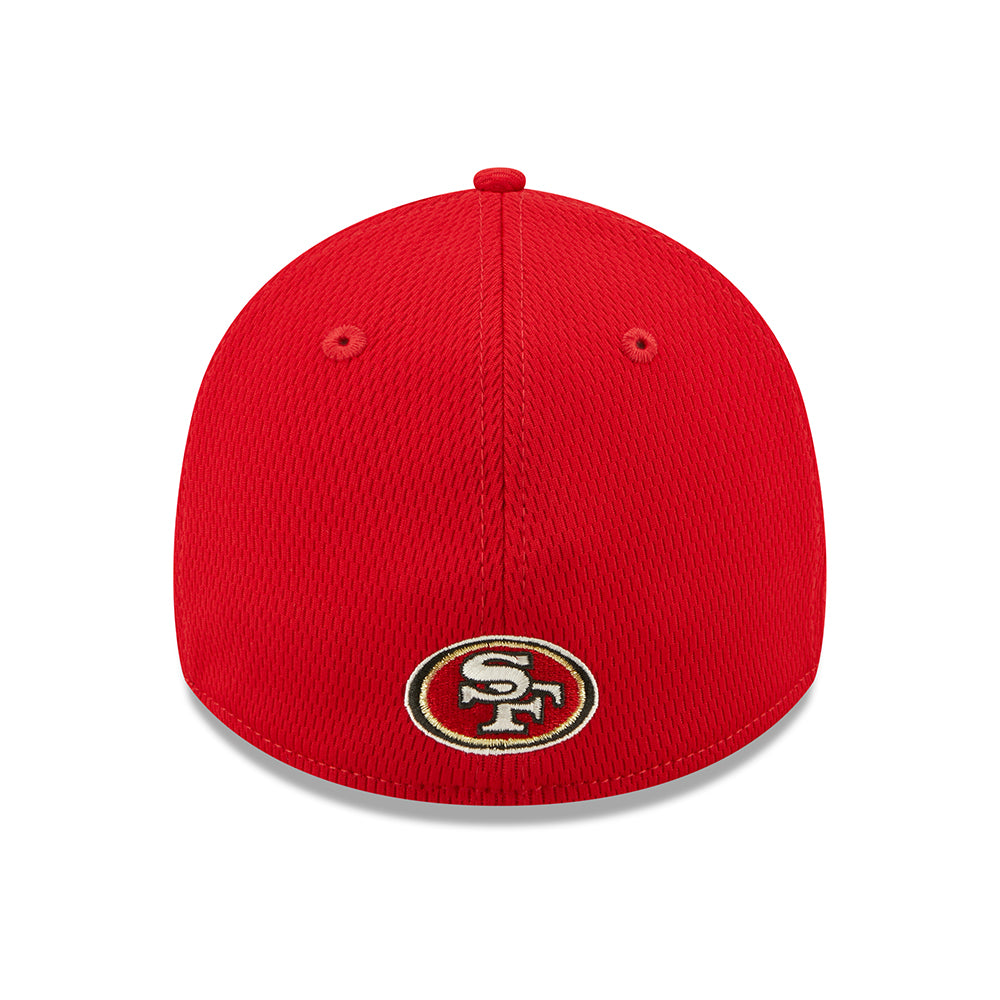 New Era 39THIRTY San Francisco 49ers Baseball Cap - NFL Sideline On Field - Rot