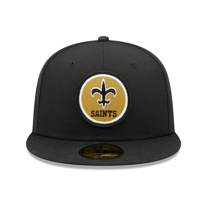 New Era 59FIFTY New Orleans Saints Baseball Cap - NFL Sideline Historic - Schwarz