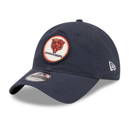 New Era 9TWENTY Chicago Bears Baseball Cap - NFL Sideline Historic - Marineblau
