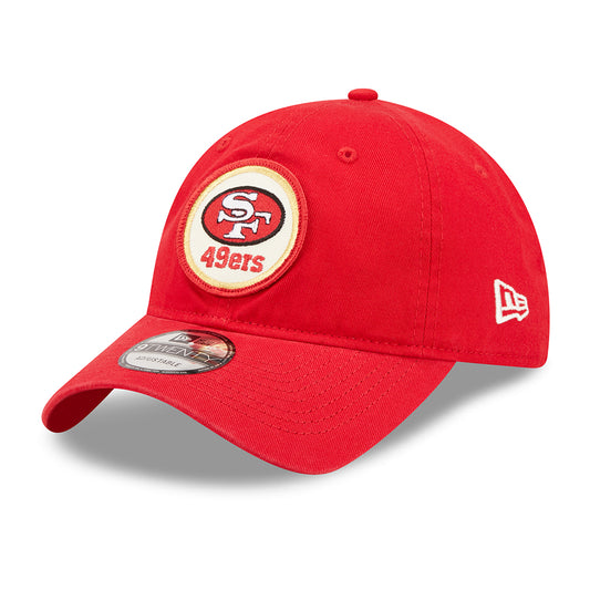 New Era 9TWENTY San Francisco 49ers Baseball Cap - NFL Sideline Historic - Rot