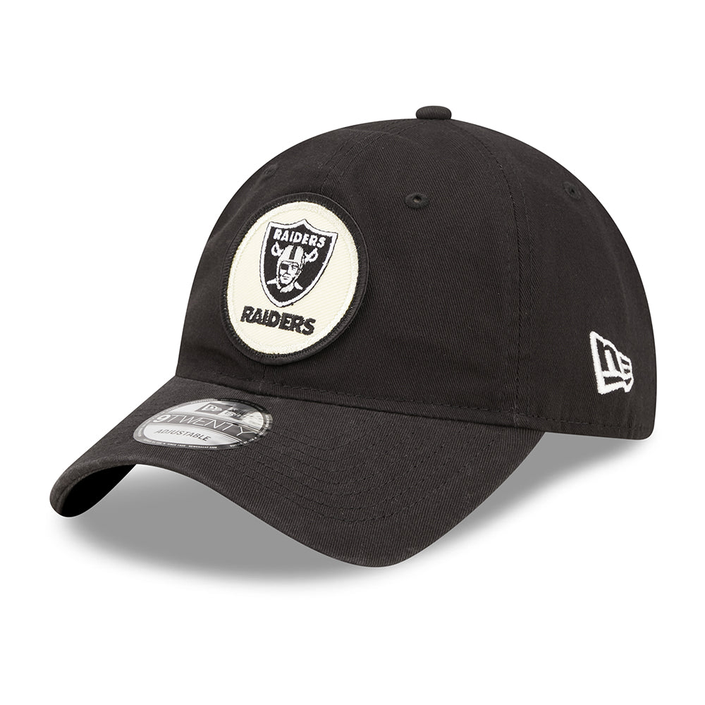 New Era 9TWENTY Las Vegas Raiders Baseball Cap - NFL Sideline Historic - Schwarz