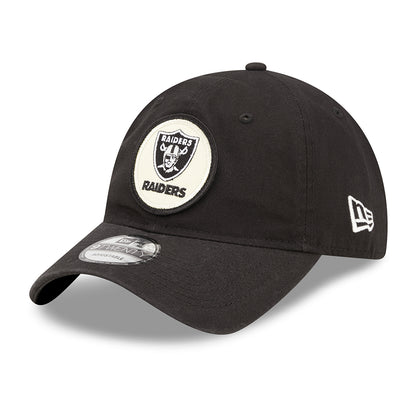 New Era 9TWENTY Las Vegas Raiders Baseball Cap - NFL Sideline Historic - Schwarz