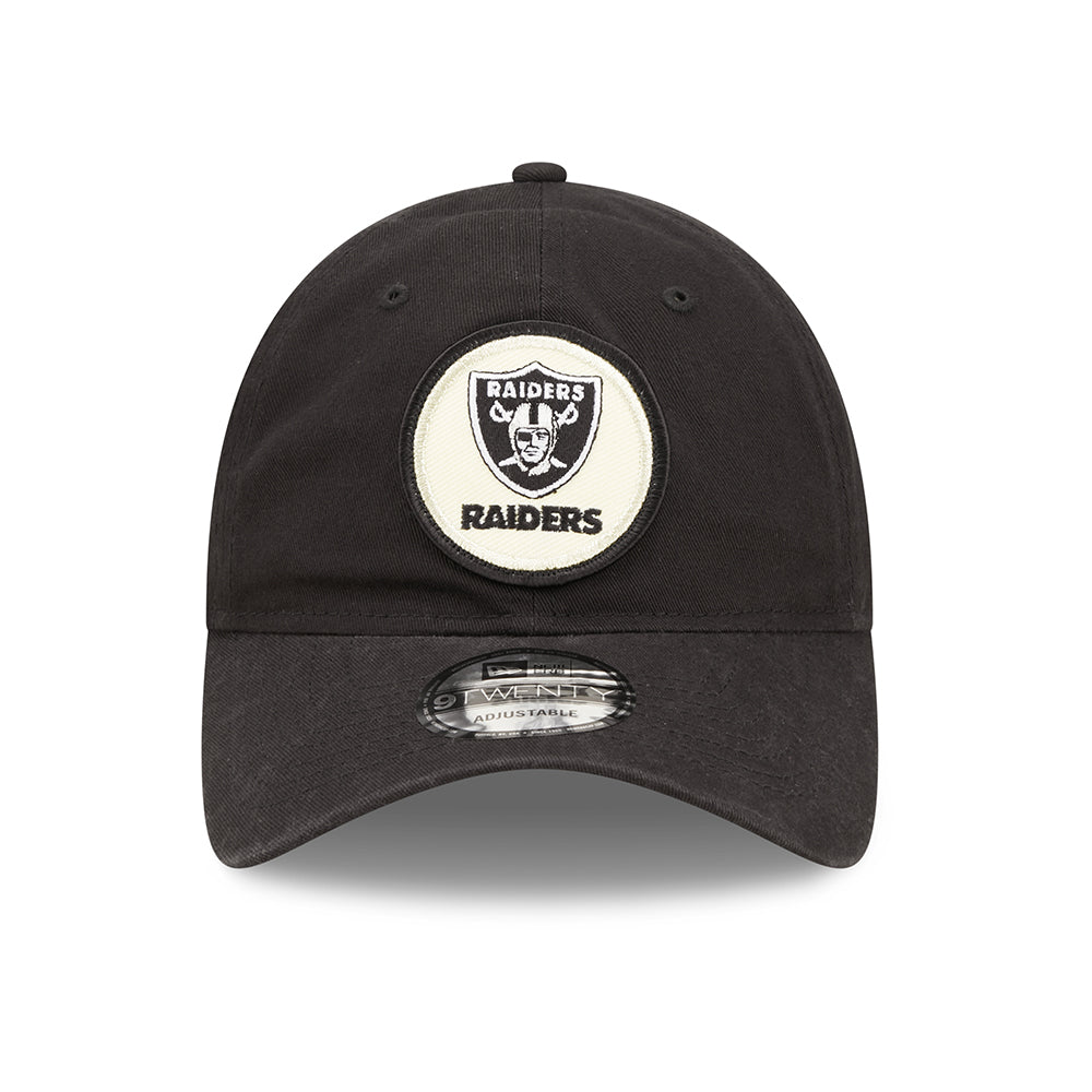 New Era 9TWENTY Las Vegas Raiders Baseball Cap - NFL Sideline Historic - Schwarz